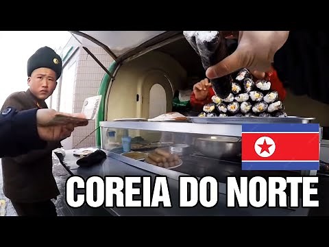 Comidas de rua na COREIA DO NORTE