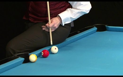 【Virtual Pool 4教学视频】扎杆和立杆击球