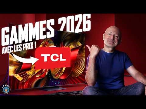 TCL : Voici Les Étonnantes Gammes TV Pour La France avec les PRIX et des SURPRISES