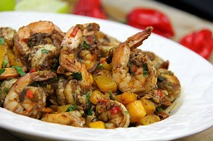 410K views · 14K shares | Learn how to make amazing Mango Jerk Shrimp on your stove-top, with simple step by step instructions from Chris De La Rosa of CaribbeanPot.com | Caribbean Pot | Facebook