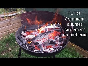 How to easily light a barbecue