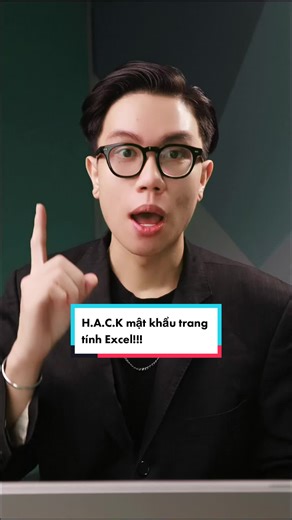Cách bẻ khoá mật khẩu cho trang tính Excel siêu dễ, ai cũng làm được #learnonTikTok #tinhocvanphong #thuthuatexcel #bekhoamatkhauexcel #excel #masterwpe