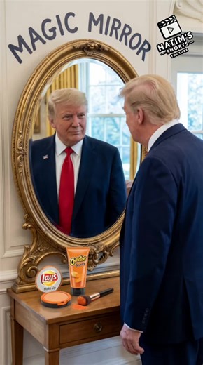 Donald Trump's Hilarious Magic Mirror Moment