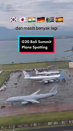 G20 Bali Summit 2022: Plane Spotting Moments