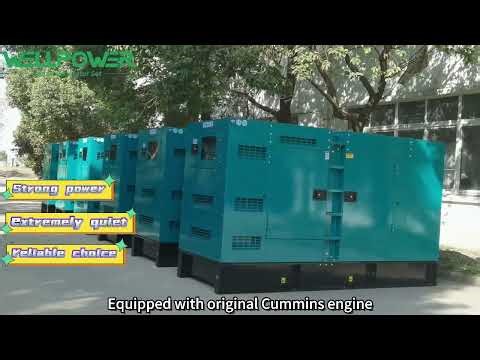 150kw Silent Canopy Diesel Generator Set with Cummins Engine
