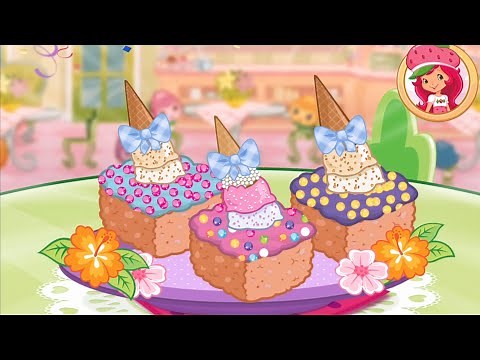 Strawberry Shortcake Bake Shop - Super Squares - Fun Cooking Gameplay