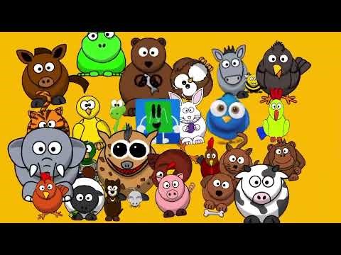 28 animal sounds cheering down