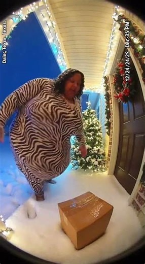 👉 She dressed as a Zebra in Snow... HUGE MISTAKE! 🦓❄️📉