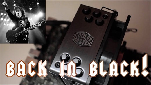 Cooler Master Hyper 212 Black Edition Review - Its BACK IN BLACK!