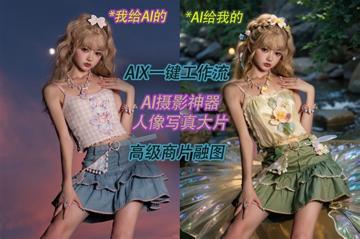 AIX13.0一键商片融图丨彻底告别PS，让AI帮您一键搞定-AIX-佩格拉-AIX-佩格拉-哔哩哔哩视频