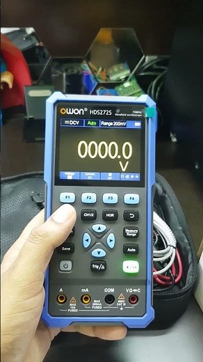 Owon HDS272S | DSO 70MHz Bandwidth + 20000 Counts DMM + Signal Gen