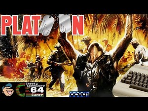 PLATOON – Commodore 64 (1987) | Intense Vietnam War Action with Atmospheric Gameplay
