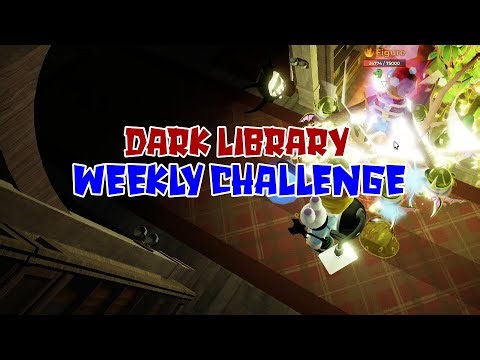 Dark Library (2024) Weekly Challenge in Roblox Tower Heroes (Guide in the Description)