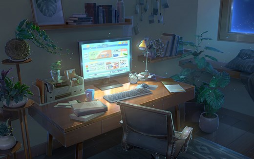 wallpaper engine 壁纸推荐 || 卧室房间主题壁纸 # 温馨 #唯美