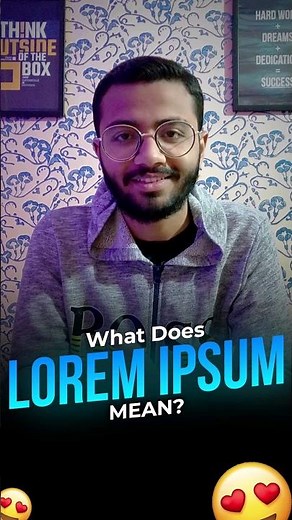 What Does Lorem Ipsum Mean? 🤔 #qadirsgraphics #loremipsum