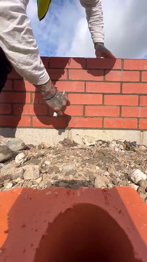 17K views · 1.4K reactions | Laying engineering bricks #bricklaying #bricktok #brickwork #trowellife #substructure #bricklayer | Collison Brickwork Ltd. | Facebook