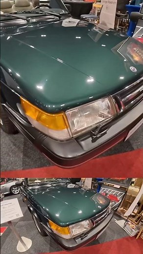 How much does a Saab 900 convertible cost today? #retromobile #interclassics #paris #automobile #...