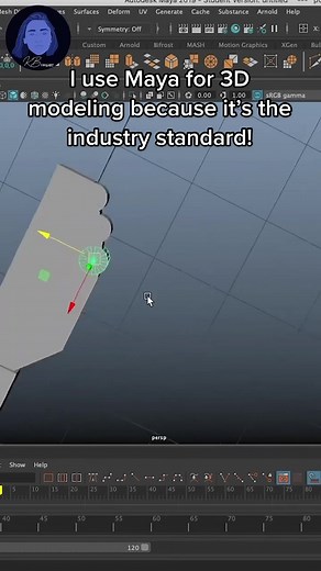 I was forced to learn it its not my fault #fyp #foryou #art #3Dmodeling #3Danimation #maya