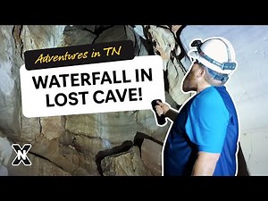 Hidden Waterfall Inside Lost Cave!