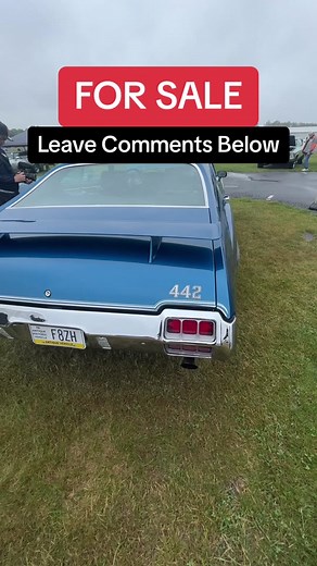 1972 Oldsmobile 442 For Sale - Classic Car with 4-Speed Transmission