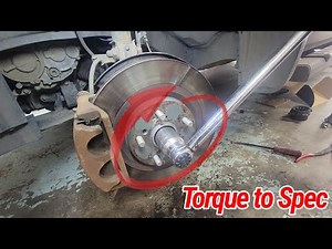 HONDA PILOT! Axle Nut Torque Spec Procedure #mechanic #repair #diy