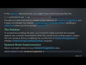 Resolving undefined Errors in Complex Object Bindings in Angular 7