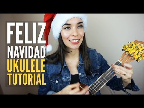 Feliz Navidad Ukulele Tutorial EASY & Free PDF