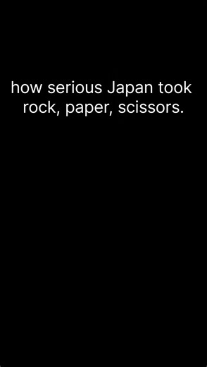 Abhishek baghel on Instagram: "In Japan, Rock–Paper–Scissors isn’t just a game — it’s a cultural decision tool. 🇯🇵✊✋✌️ From school classrooms to corporate boardrooms, “Janken” is used to settle real outcomes: who speaks first, who gets the last seat, even who leads a project or divides business rights. It’s seen as fair, fast, and conflict-free — no bias, no arguments. Japanese kids are trained early to play it in perfect rhythm, and adults treat it with surprising seriousness. Even CEOs, poli