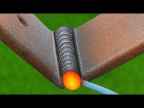 This is one of the mistakes novice welders make when welding in the 1g position