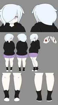 Hikari Fukuzawa Turnaround || #speedpaint #artshorts #ibispaint