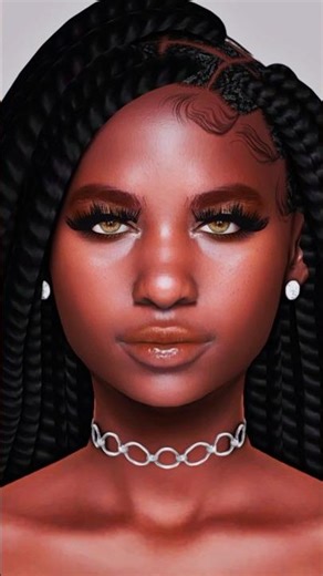 sims 4 she looks so real amazing skin details #sims4 #fyp #sims4cc