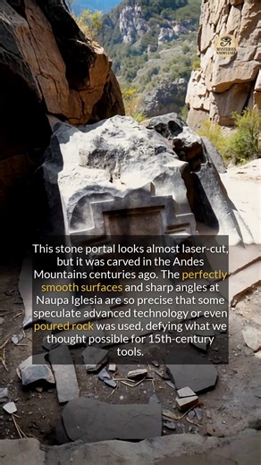 48K views · 578 reactions | This mysterious Andean portal looks machine-made but is centuries old. #ancienthistory #archaeology #peru | Mysteries Knowledge | Facebook