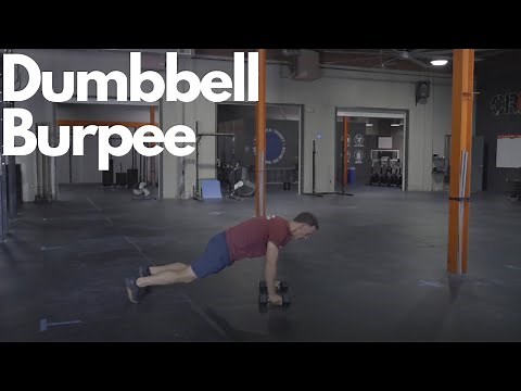Dumbbell Burpee | Simple and effective way to improve your Burpees