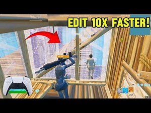 How To EDIT FASTER On Controller 🎮 (Best Settings, Tutorial + Tips and Tricks) For Chapter 5!