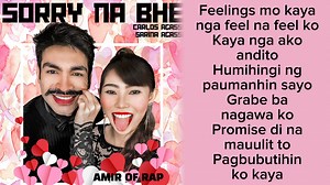 Carlos Agassi & Sarina Agassi - Sorry Na Bhe (Official Lyric Video) | Carlos Agassi