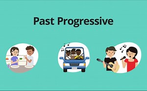 【Grammar Ellii】语法知识点 动词时态「Past Progressive 过去进行时」long action｜时间轴线_哔哩哔哩_bilibili