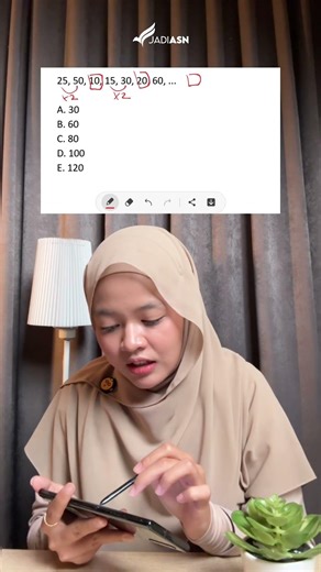 Bahas soal TIU deret angka cpns