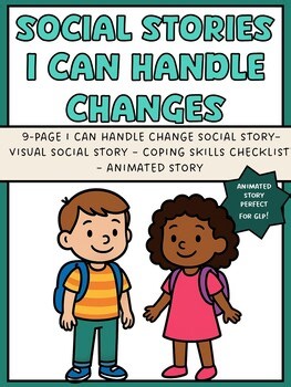 Social Story Bundle: Changes in Routine, Transitions, & New Situations