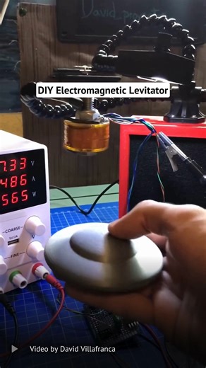 1.4M views · 46K reactions | DIY electromagnetic levitator that works...