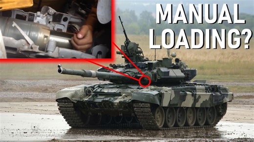 Can You Manually Load a T-72 or T-80 Tank?