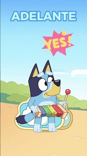 Preposiciones de lugar - Los conceptos espaciales para niños Posiciones ¿Dónde está el bluey? ATRAS