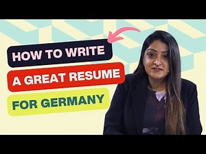 Craft the Perfect German CV | Step-by-Step with a Recruiter