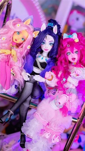 I Made RARITY 💎 #mlp #mylittlepony #rarity #bjd #ooak #doll #custom #art #artdoll