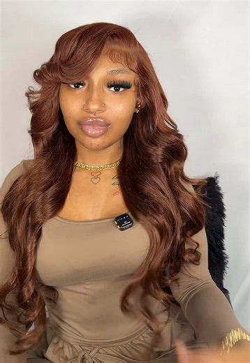 30-Inch HD Lace Chocolate Brown Wig Installation Guide