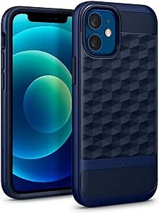 Caseology Parallax Compatible with iPhone 12 Mini Case (2020) - Midnight Blue