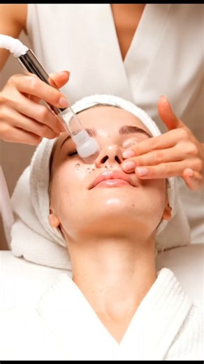 Pimple Suction & Skin Repair Cream 💖 | Deep Clean Facial ASMR for Glowing Skin . . . . . . . Experience the ultimate relaxation and satisfaction in this soothing ASMR facial session featuring a beautiful girl undergoing a professional deep pore suction and skin repair treatment. The process begins with a gentle suction facial, removing pimples, blackheads, and whiteheads in a smooth, regular motion across her cheeks, nose, and chin. Every extraction is clean and perfectly timed, producing soft 