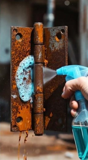 Extreme Rust Removal | Door Hinge & Brake Rotor Cleaning ASMR Macro | Rust Dissolving Timelapse