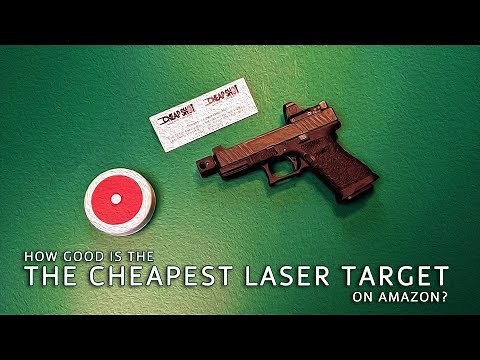 How good is the "Cheap Shot" Laser Target? (I review the cheapest laser target on Amazon)