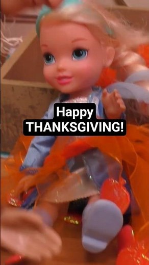 Happy Thanksgiving 2025! Elsa & Anna toddlers
