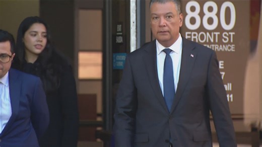 California Sen. Alex Padilla observes immigration court proceedings in San Diego